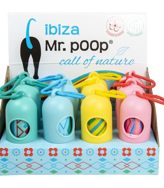 Mr.Poop Ibiza Houder+1 rolletje