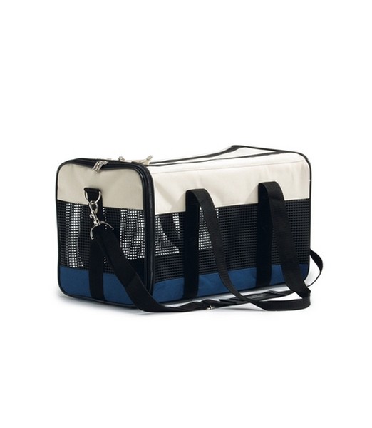 Reistas Creme/Blauw 43x25x27 cm
