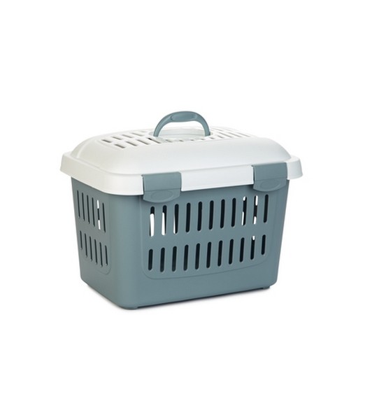 Reismand Gulliver Midi Lichtblauw/Wit 45x33x33 cm