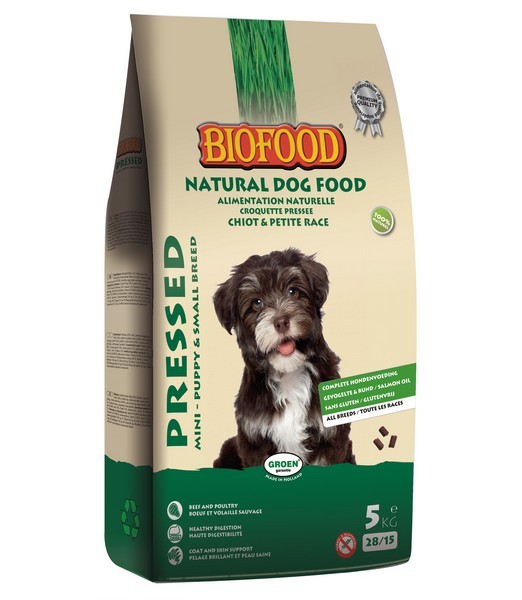 Biofood geperst mini/puppy 5 kg