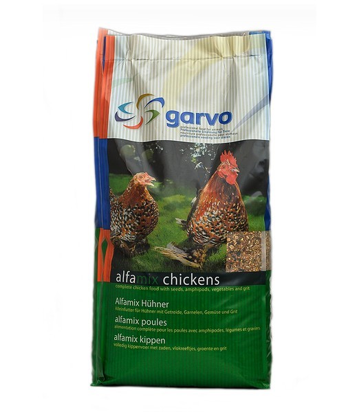 Garvo alfamix kippen 12,5 kg