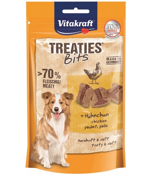 Treaties Bits kip bacon 120 gr hond