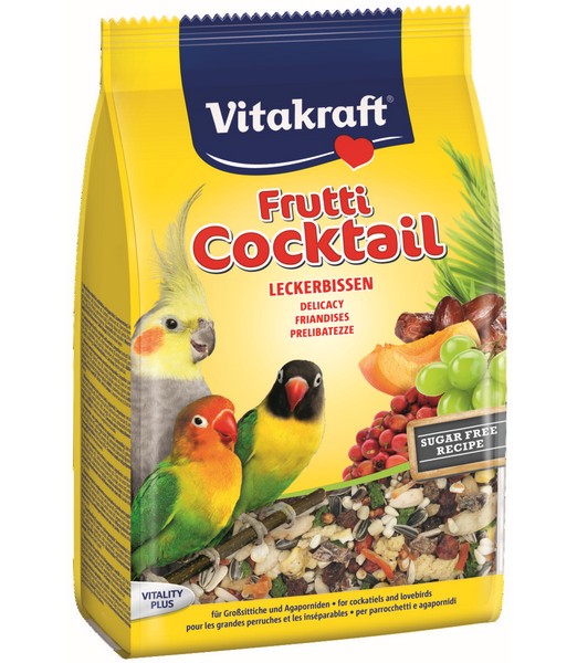 Cocktail Frutti valkparkiet/agapornis 250 gr