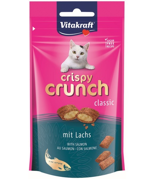 Crispy Crunch zalm kat 60 gr
