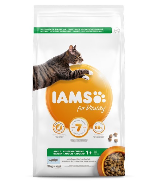 Iams cat adult ocean fish 3 kg