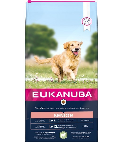 Eukanuba Senior Large Lamb & Rice 12 kg