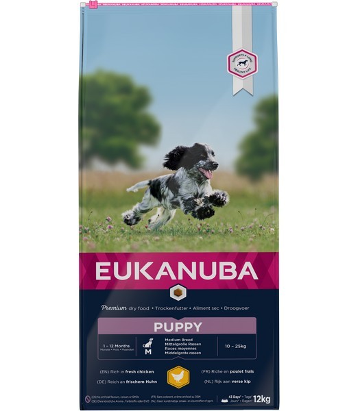 Eukanuba Puppy Medium 12 kg