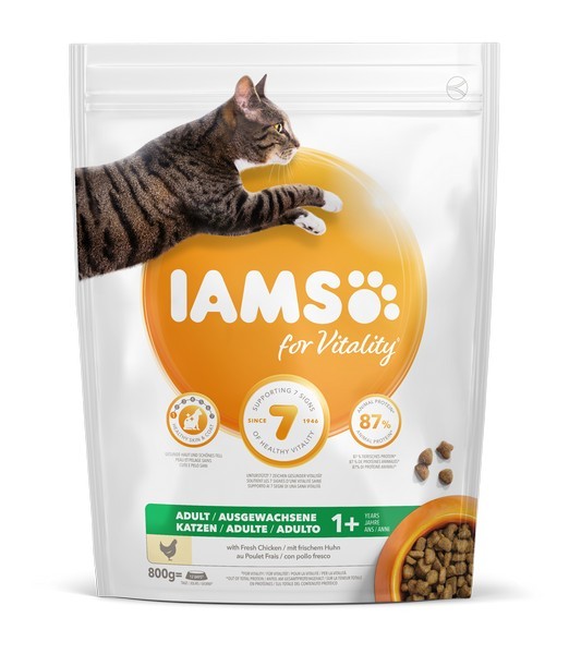 Iams cat adult chicken 800 gr