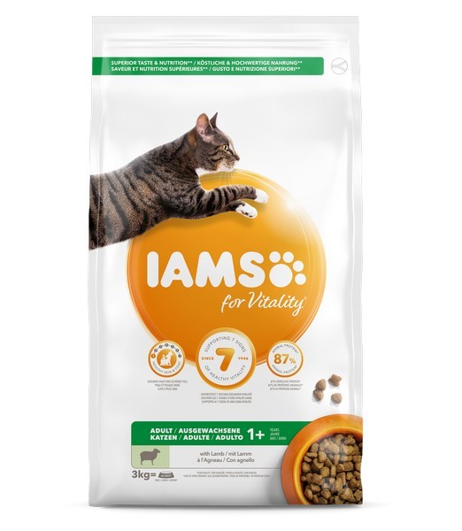 Iams cat adult lamb 3 kg