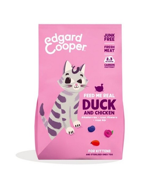 Edgard&Cooper Kitten Eend&Kip 325 gr