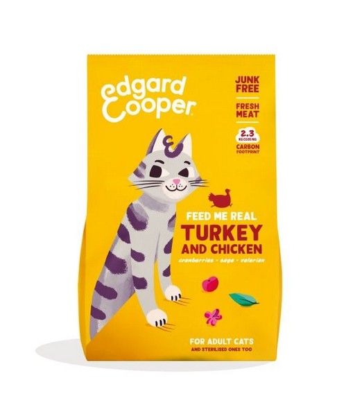 Edgard&Cooper Adult Kalkoen&Kip 325 gr