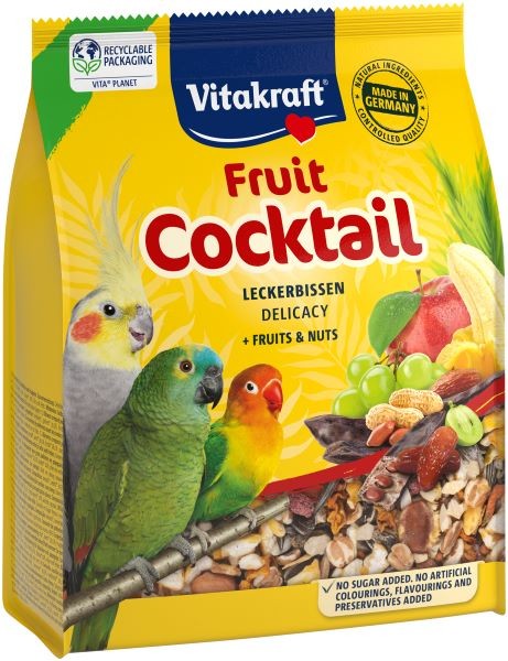 Fruit Cocktail fruit+noot 250 gr