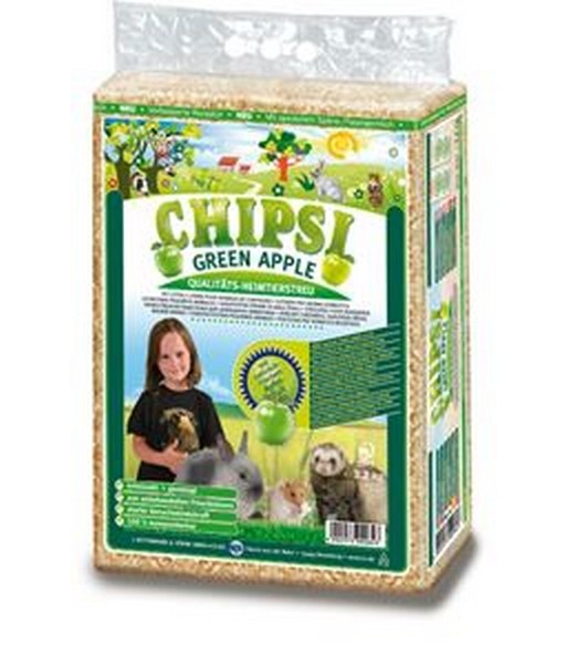 Chipsi Houtvezel Green Apple 3,2 kg