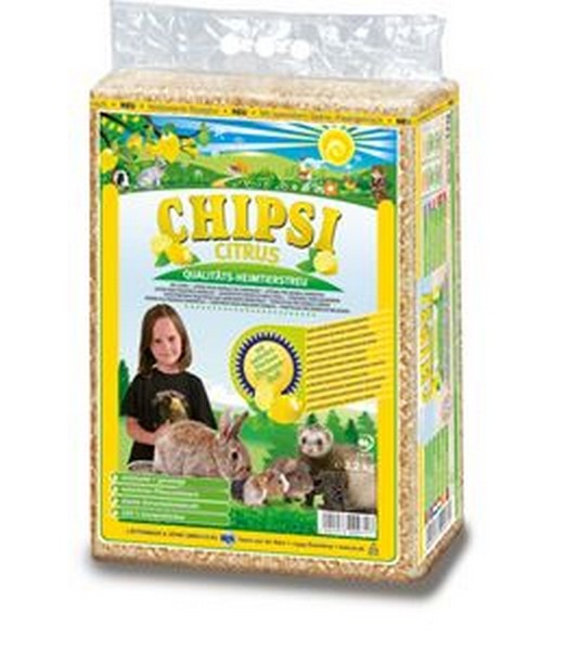 Chipsi Houtvezel Citrus 3,2 kg