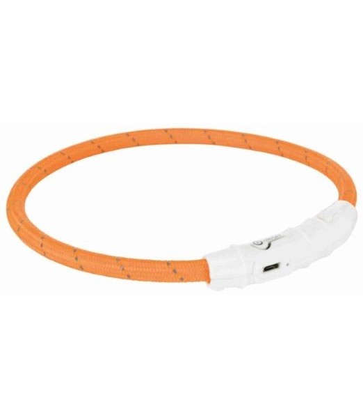 Flash Lichtgevende Band USB L-XL Oranje