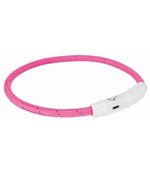 Flash Lichtgevende Band USB L-XL Roze