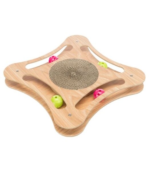 Krabkarton met Houten Frame