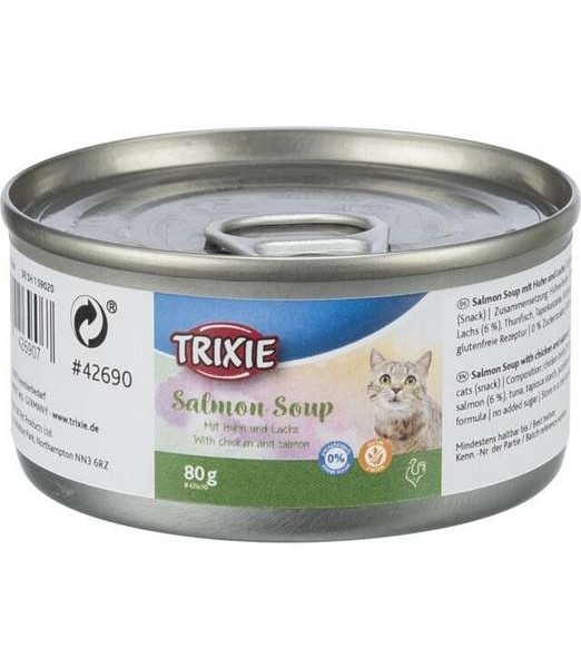 Soup met Kip&Zalm 80 gr