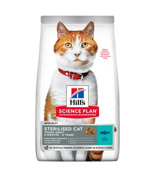Hills Young Adult Sterilised Cat with Tuna 1,5 kg