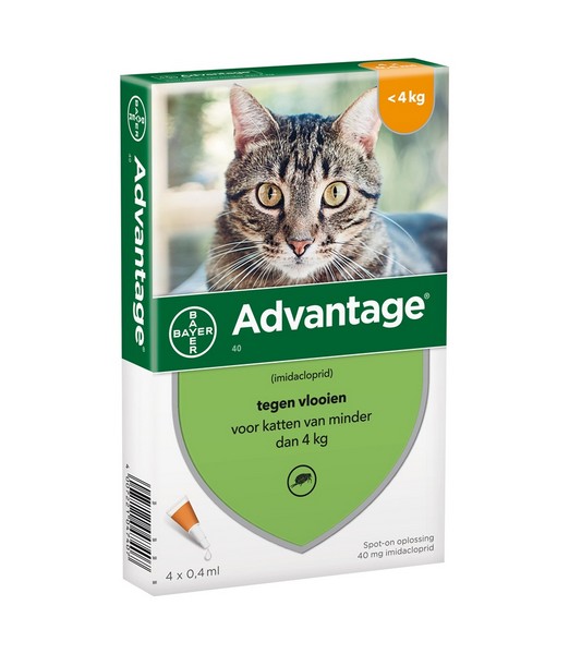 Advantage Kat 0kg-4kg - 4 pipet