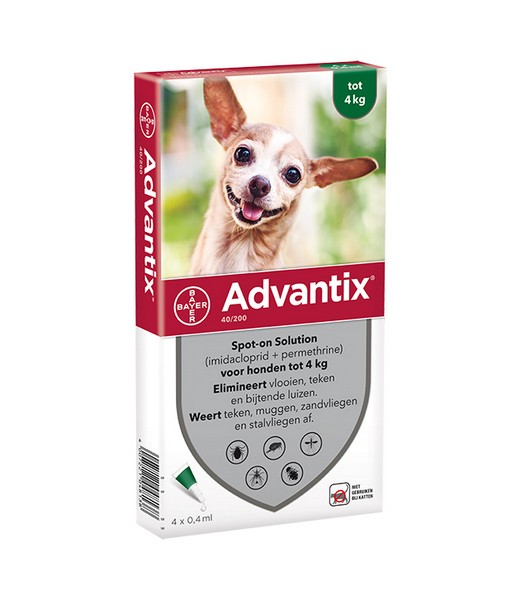 Advantix 0kg 4kg 4 pipet