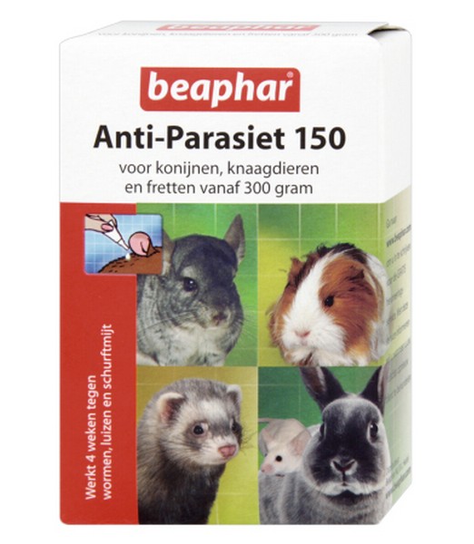 Anti Parasiet 150 Knaagdier & Vogel