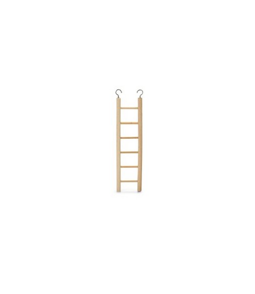 Beeztees Ladder - Vogelspeelgoed - 6 Treden - Hout - 28 cm