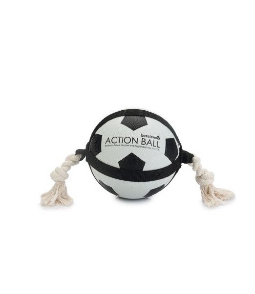 Action Voetbal Met Touw 19 cm