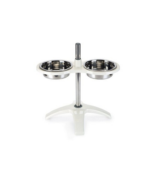 Beeztees Orino - Hondenvoerbak - Melamine - Wit - 53x45 cm