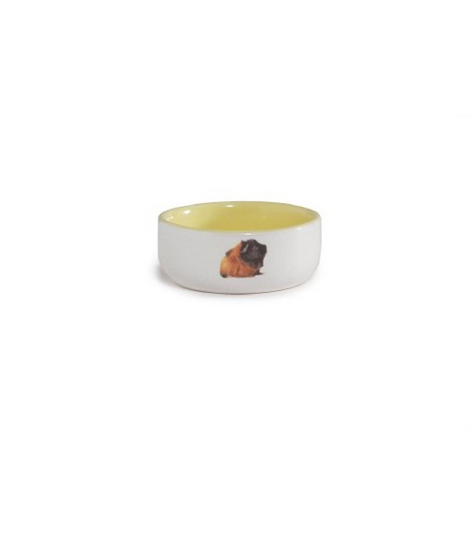 Caviavoerbak Keramiek Geel