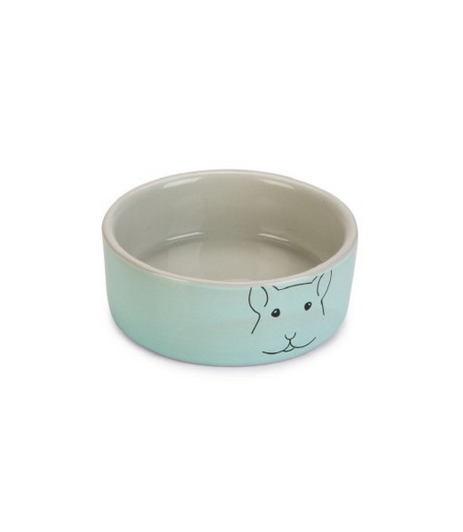 Caviabakje Frinca Keramiek Grijs/Mint