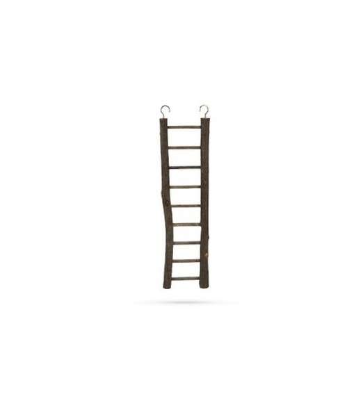 Beeztees Zi Ladder - Vogelspeelgoed - Hout - 9 treden - 38x7 cm