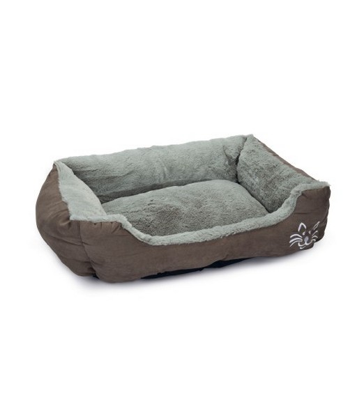 Mand Baboo Grijs 48x37x18 cm