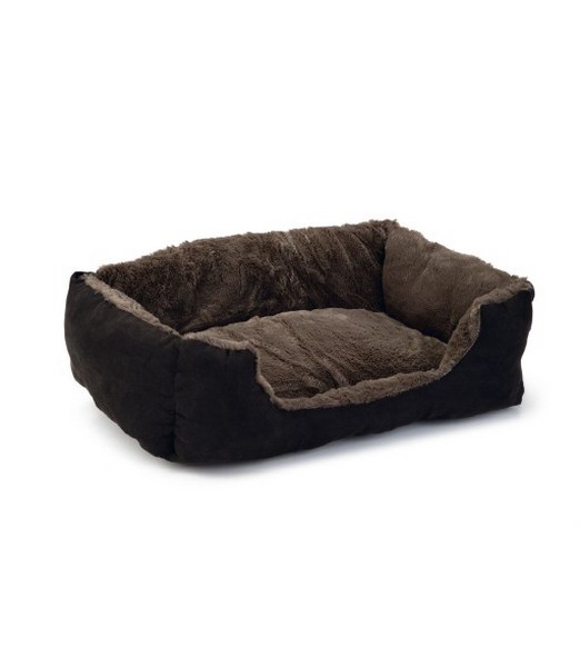 Mand Baboo Taupe/Zwart 48x37x18 cm
