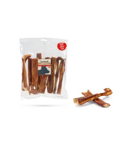 Beeztees Runderkophuid - Hondensnack - Voordeel - 20 cm - 10ST