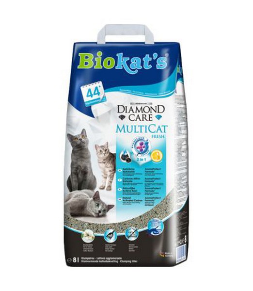 Biokats Diamond Care Multicat Fresh 8 ltr