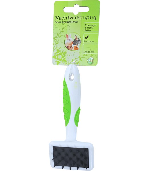 Massageborstel rubber
