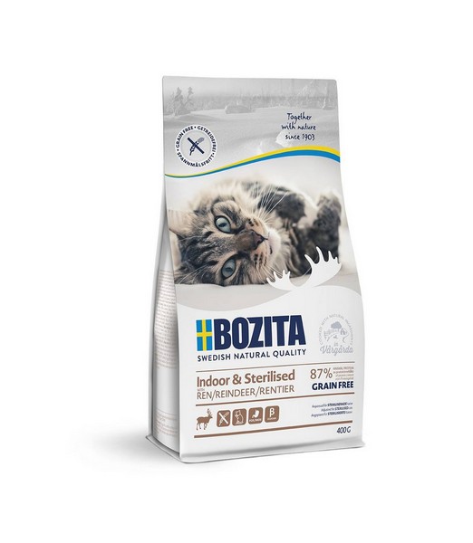 Bozita Feline Indoor & Sterilised Grain Free 10 kg