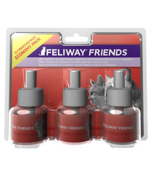 Feliway Friends Tripack Navulling 3x48 ml