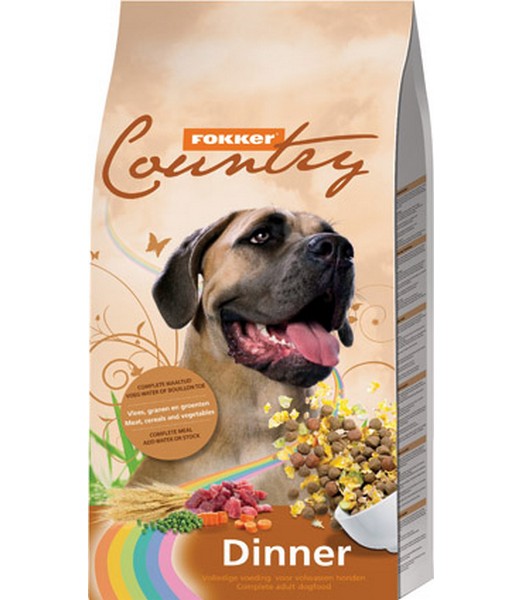 Fokker Country Dinner Dog 15 kg