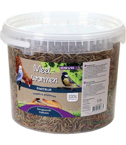 ESVE Meelwormen emmer 5 ltr