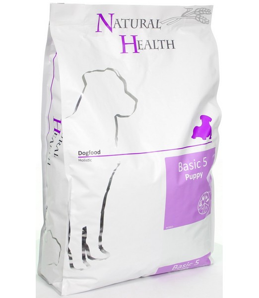 Natural Health Dog Basic 5 Puppy 12,5 kg