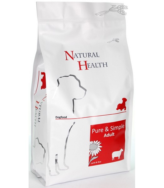 Natural Health Dog Lamb & Rice Adult 12,5 kg