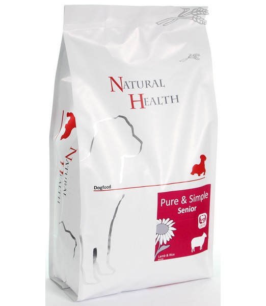 Natural Health Dog Lamb & Rice Senior 12,5 kg