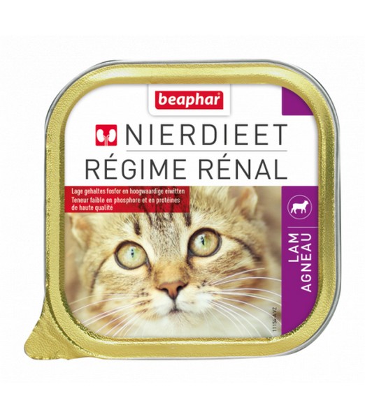 Nierdieet Kat Lam 100 gr | Diervoeders Zoetermeer | Dierenwinkel en dierenspeciaalzaak voor uw hond, kat, knaagdier, vogel, paard, en