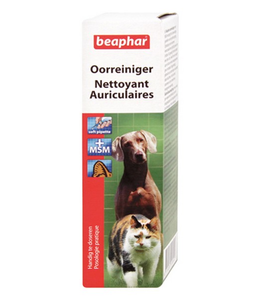 Beaphar Oorreiniger Hond/Kat 50 ml