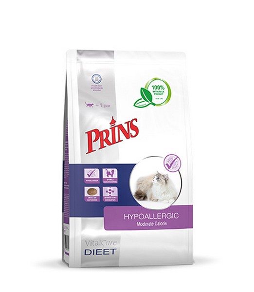 Prins Dieet Cat HypoAllergic Mod. Calorie 1,5 kg