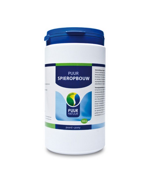 Puur Muscle mass/Spieropbouw paard en pony 500 gr