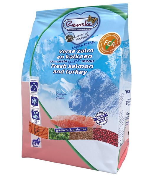 Renske VriesVers Zalm/Kalkoen 600 gr