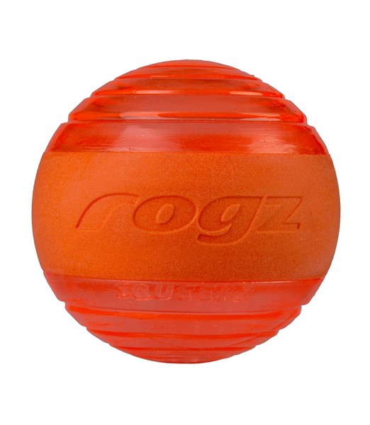 Rogz Squeekz Orange Medium